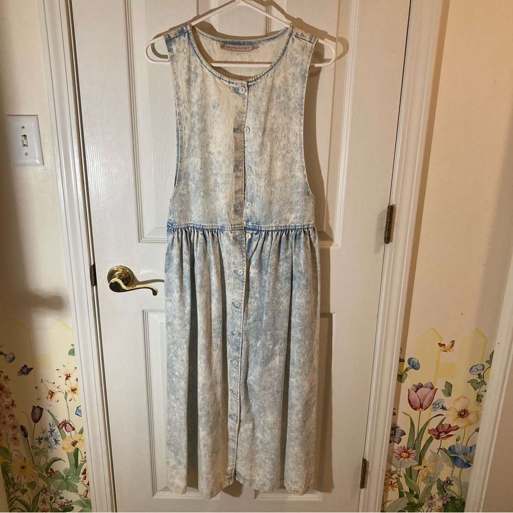 Pam’s Closet | Denim dress | Size small(?) | Used - Good